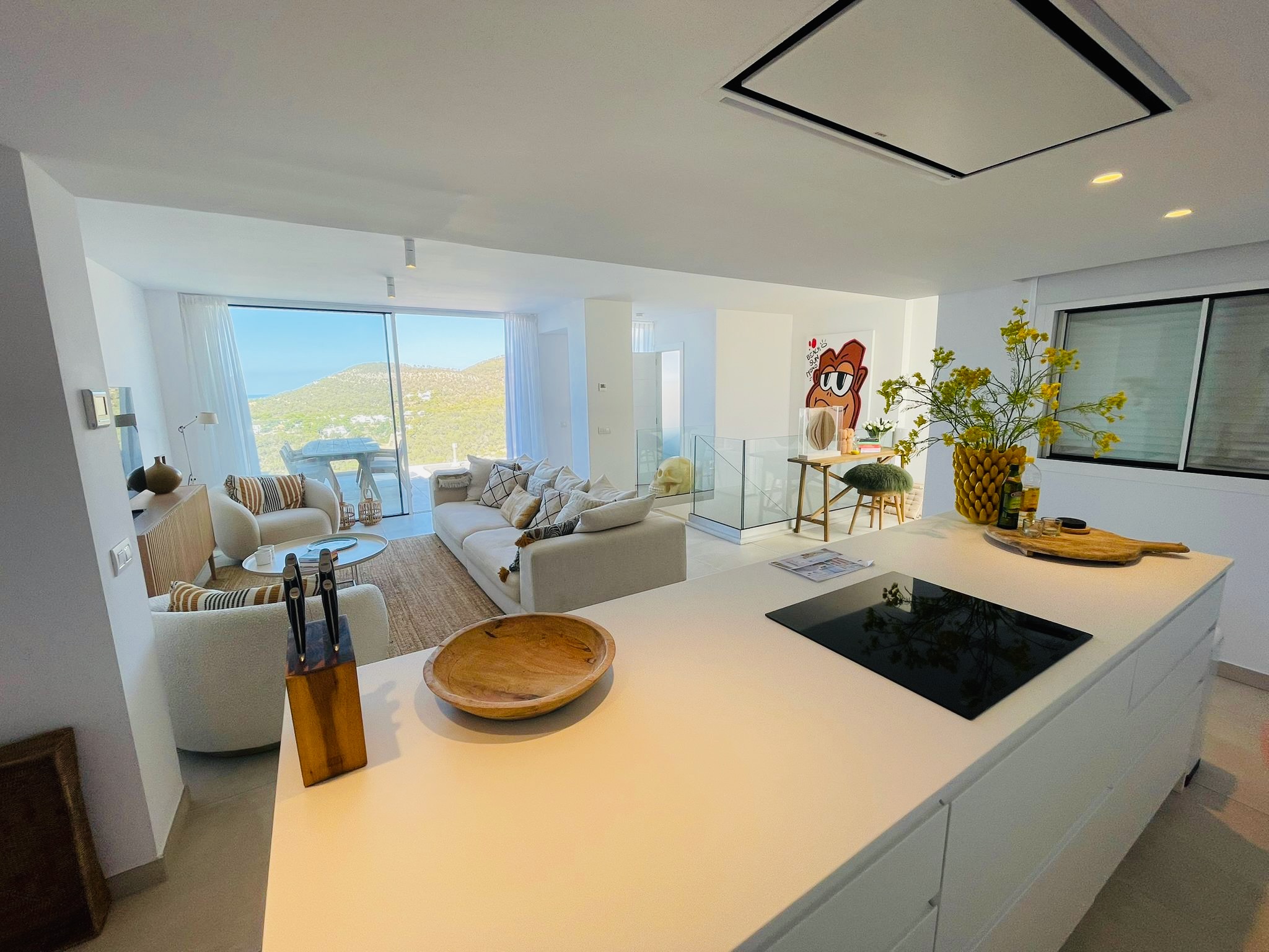 Resa Estates Ibiza for sale koop penthouse Cala Vadella Living 2.jpeg